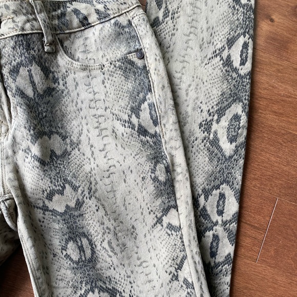 Yuka snake print skinny jeans pants - Picture 7 of 14
